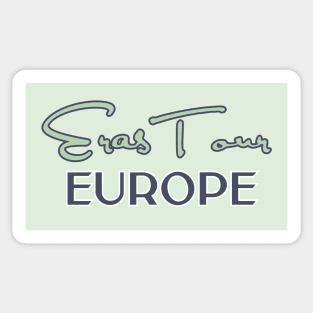 Eras Tour Europe Sticker